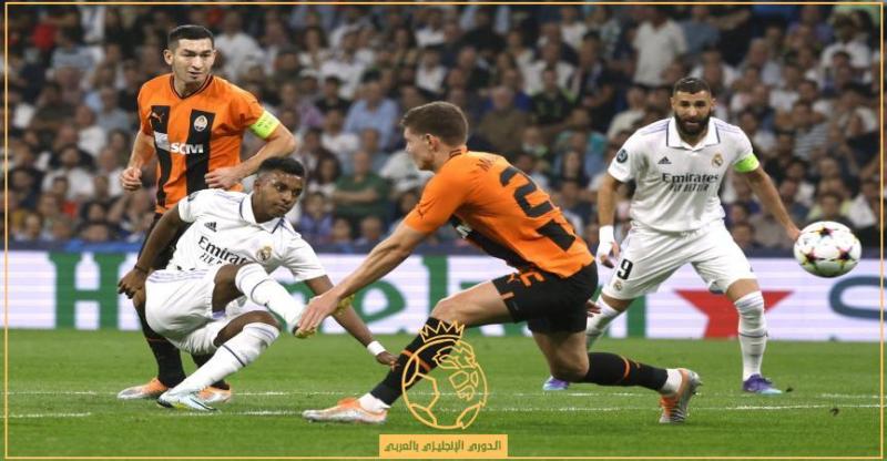 اهداف مباراة ريال مدريد وشاختار اليوم